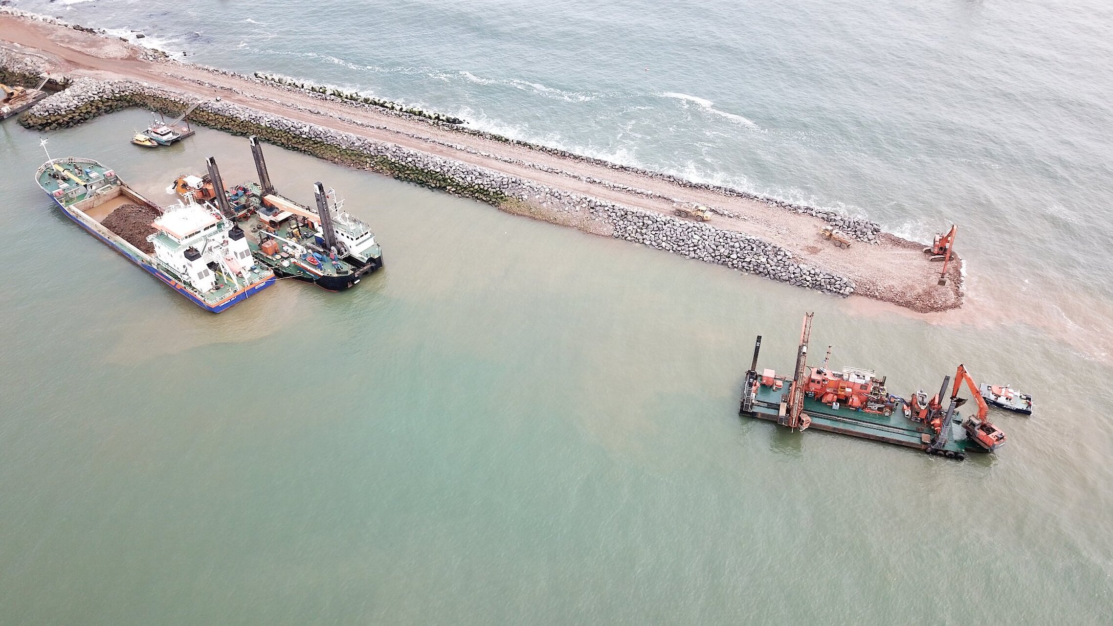 Dredging and Bed Preparation for Caissons