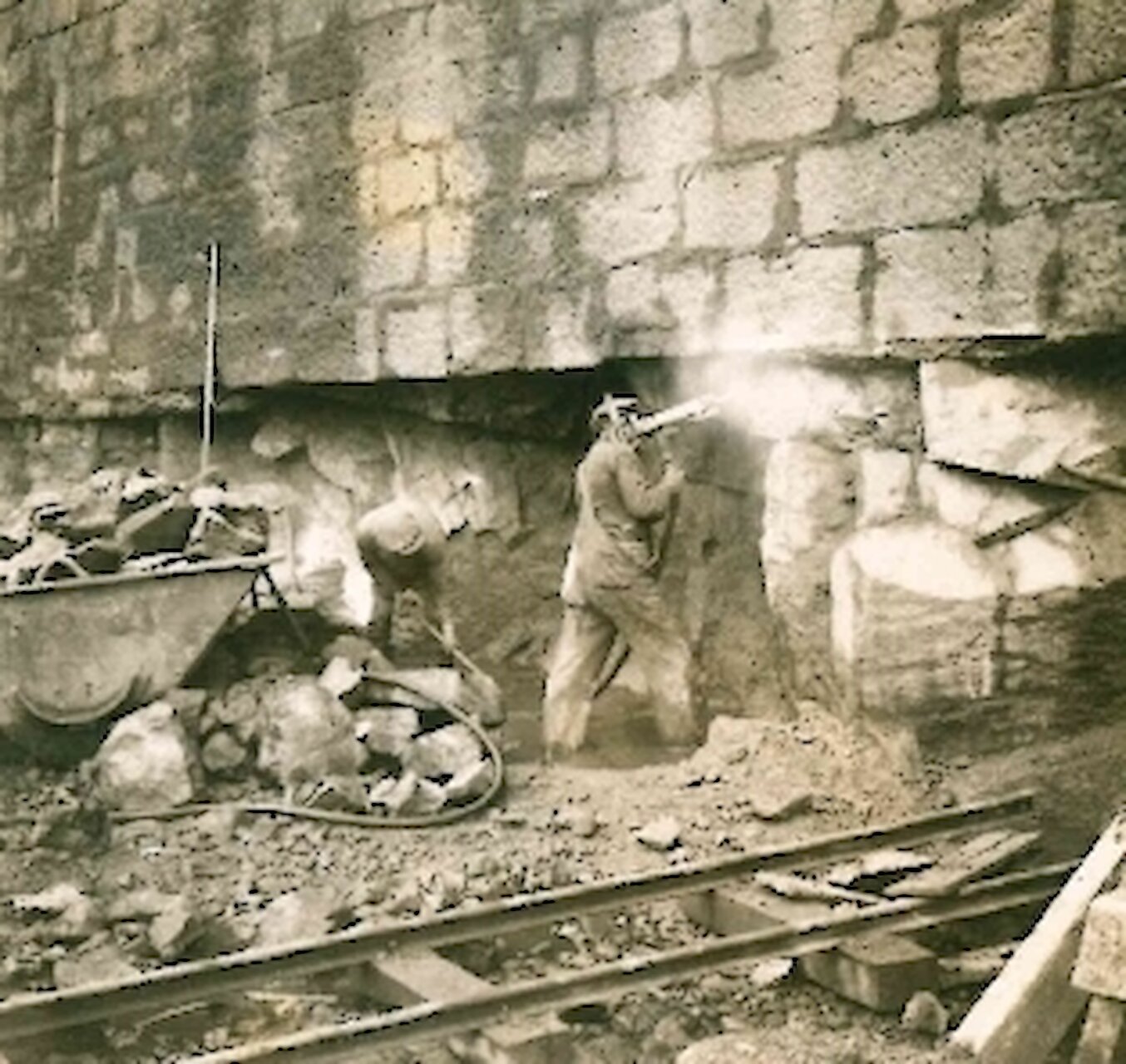 Peterhead Harbour Deepening - 1931