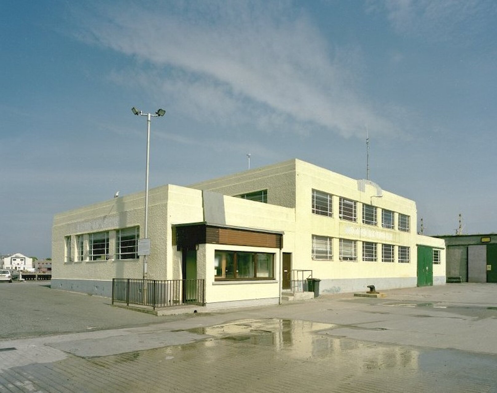 1930s Stornoway Ferry Terminal, designed by Arch Henderson - photo taken in 1997