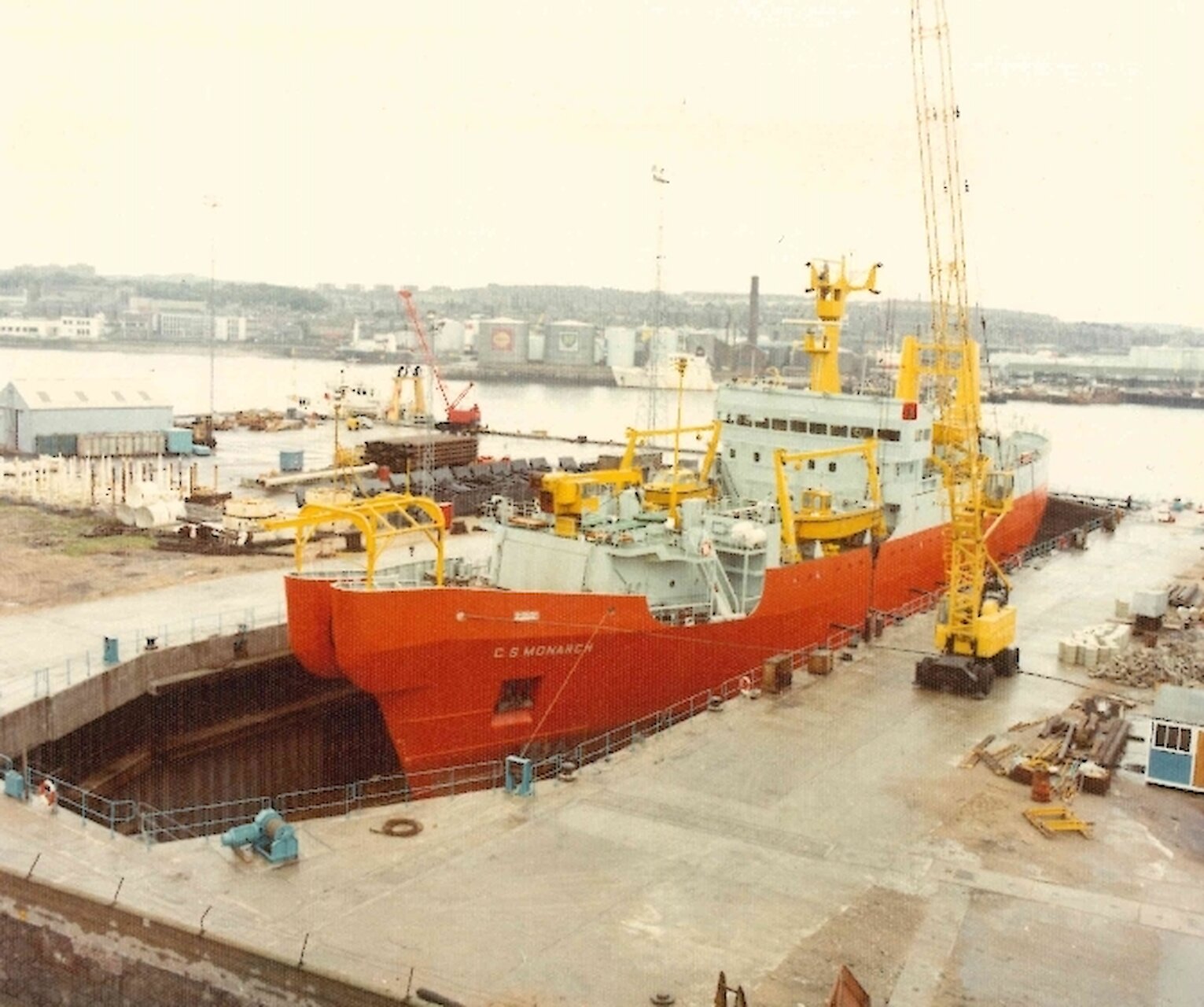 Aberdeen Dry Dock, 1970s