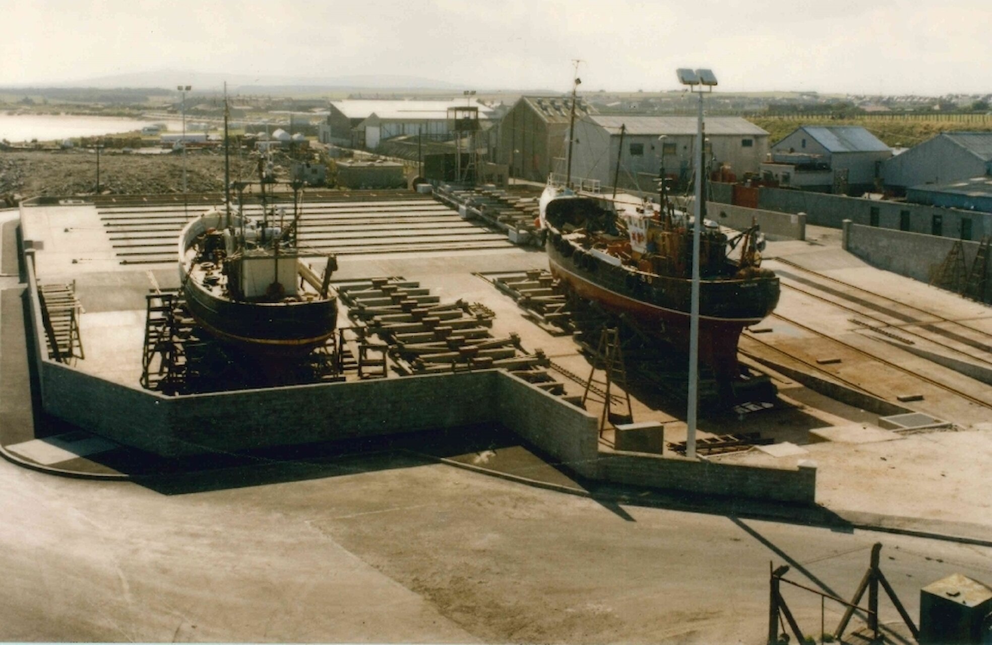 Fraserburgh Slipway, 1980s