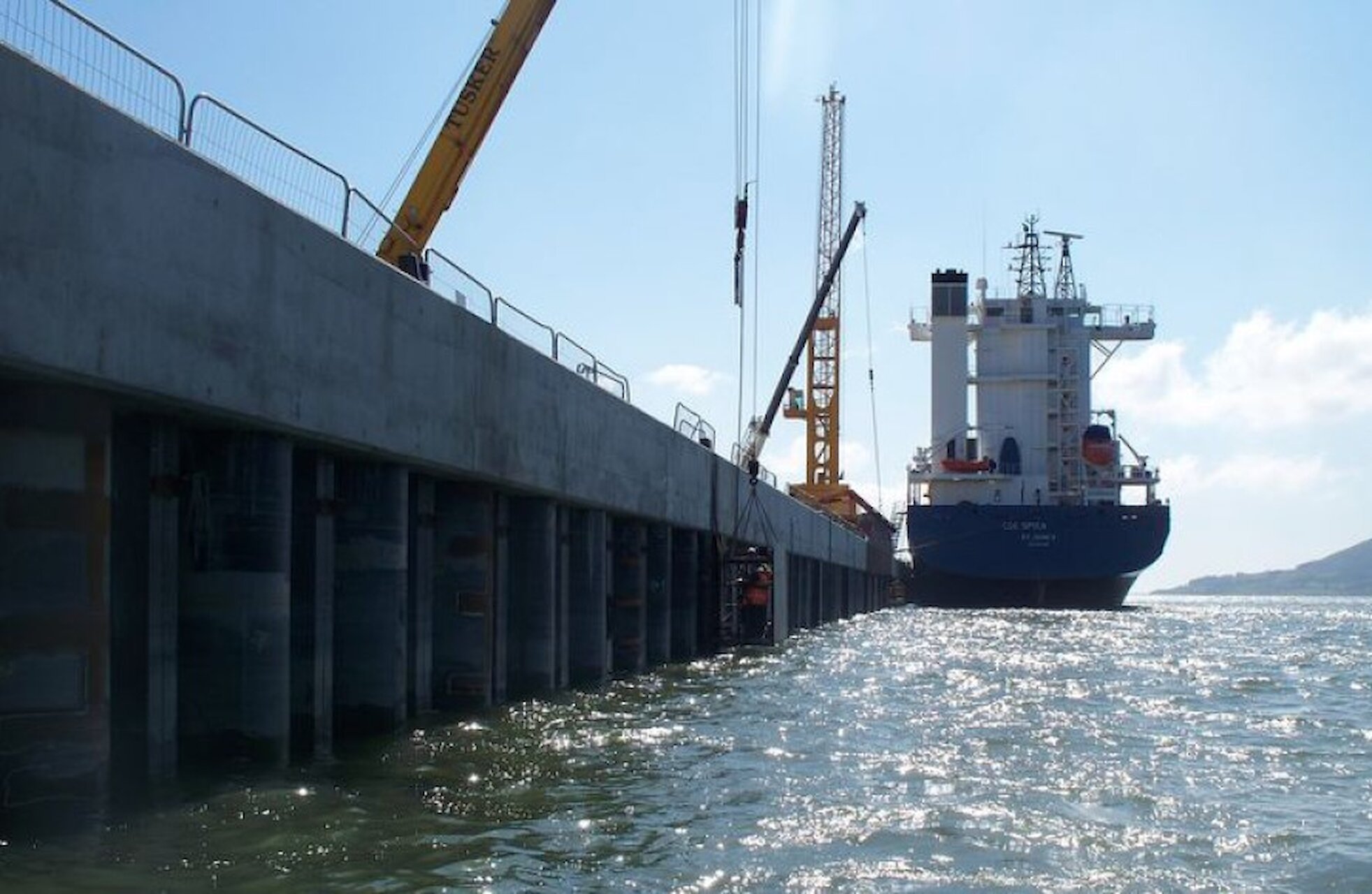 Design & Build, two container berths at Warrenpoint, Northern Ireland