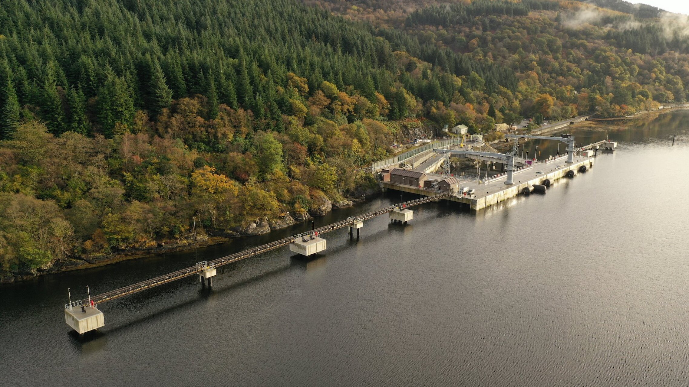 Jetty from the north