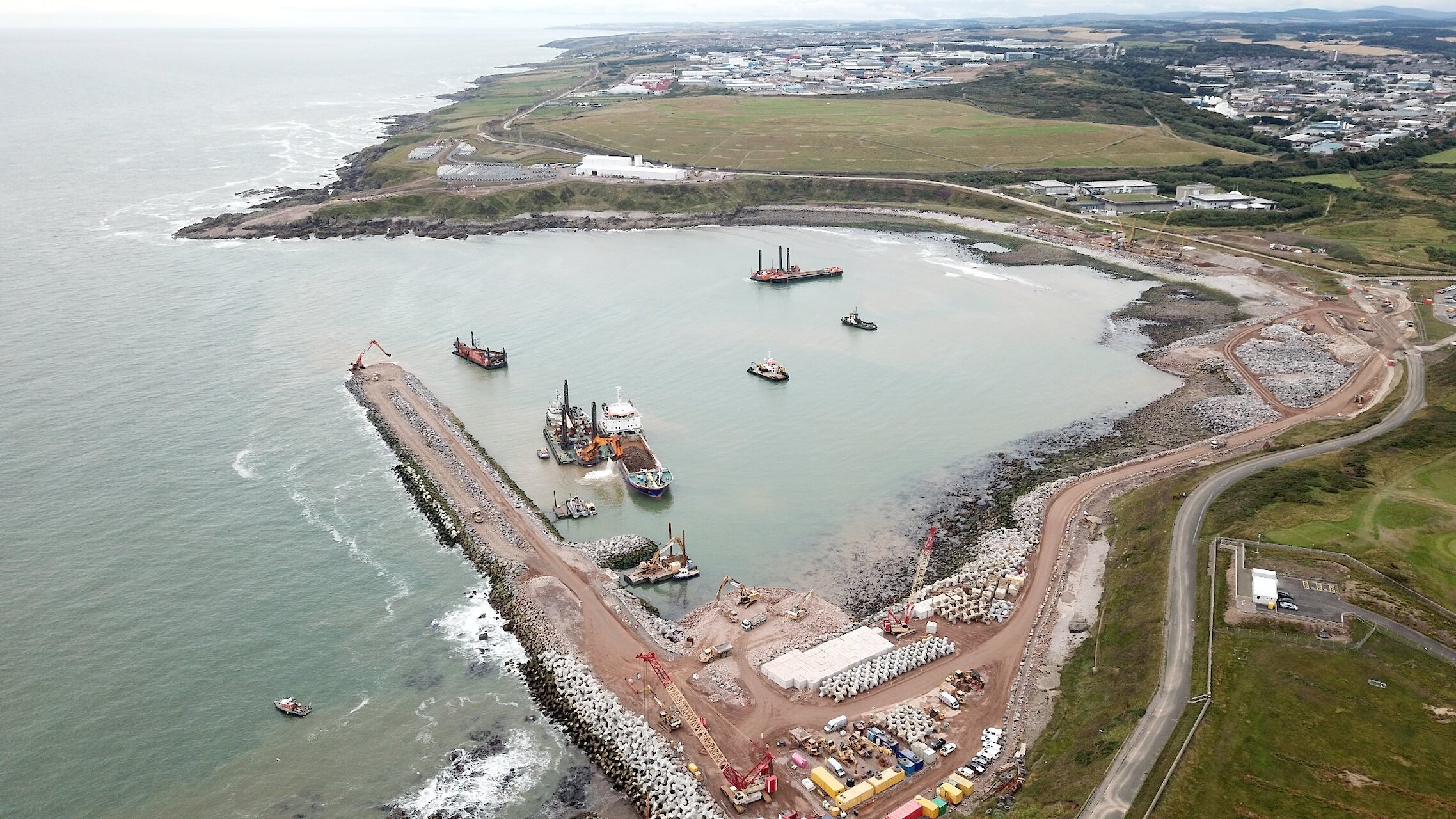 North Breakwater Construction