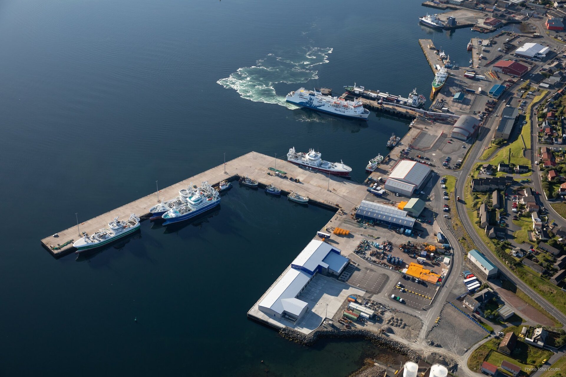 Mair's Pier and Lerwick Fish Market